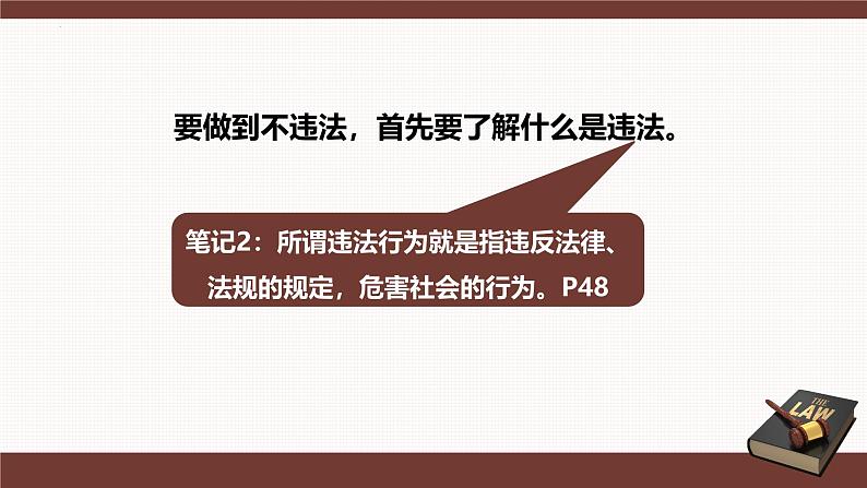 5.1 法不可违 课件-2024-2025学年统 编版道德与法治八年级上册06