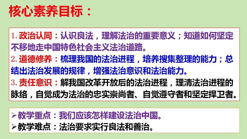 4.1夯实法治基础课件-2024-2025学年统编版道德与法治九年级上册第2页