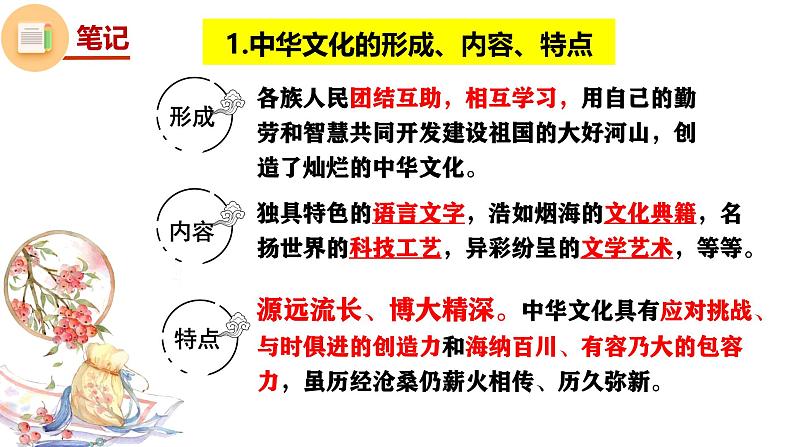 5.1 延续文化血脉 课件-2024-2025学年统编版道德与法治九年级上 册07