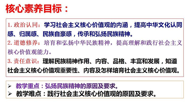 5.2 凝聚价值追求 课件-2024-2025学年统编版道德与法治九年级上册第2页