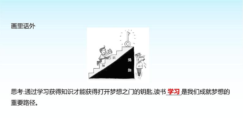 部编版七年级道德与法治上册第一单元第三课第二框学习成就梦想课件第5页