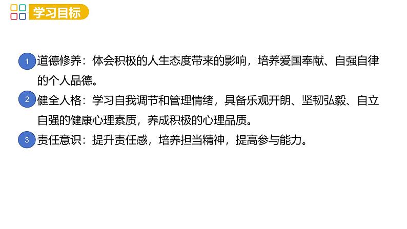 12.1 拥有积极的人生态度 同步课件-2024-2025学年统编版道德与法治七年级上册02