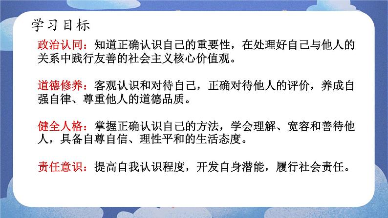 2.1  认识自己 道德与法治七年级上册同步课件（ 人教版2024）03