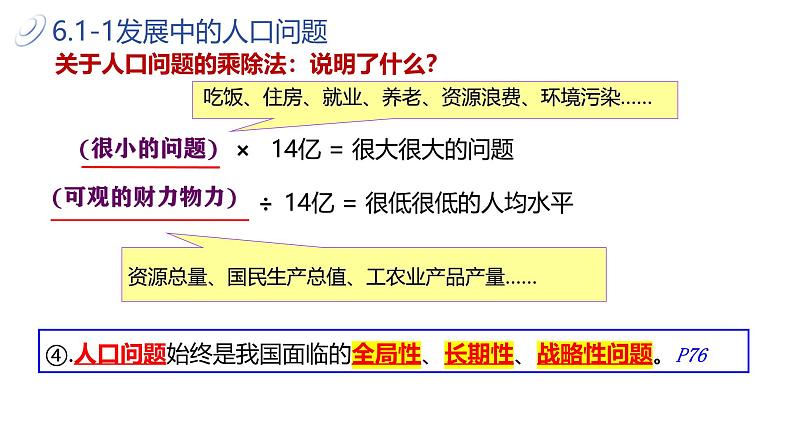 6.1 正视发展挑战 课件-2024-2025学年统编版道德与法治九年级上册第6页