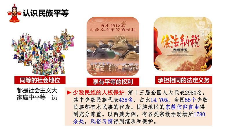 7.1 促进民族团结 课件-2024-2025学年统编版道德与法治九年级上册第6页