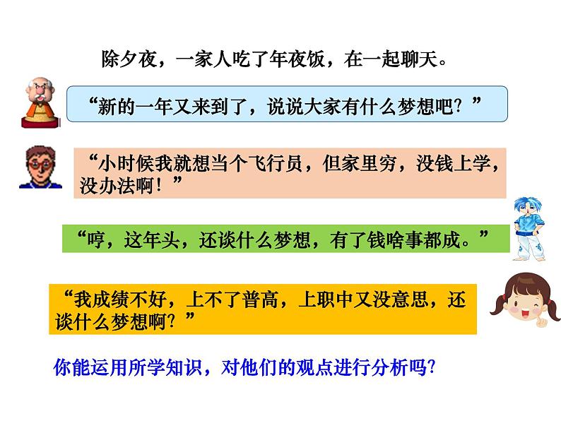 人教版初中道德与法治七年级上册第一单元第一课《少年有梦》课件06