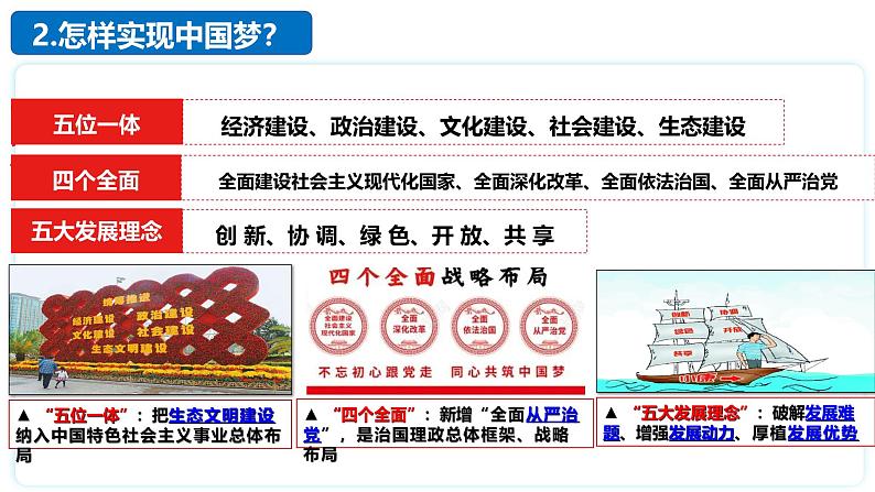 8.2 共圆中国梦 课件-2024-2025学年统编版道德与法治九年级上册第8页