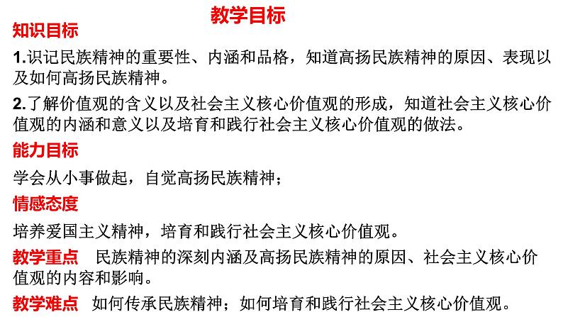 5.2 凝聚价值追求 课件-2024-2025学年统编版道德与法治九年级上册第2页