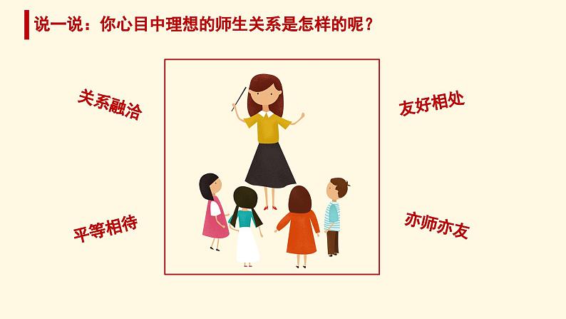 七年级道德与法治上册（人教版2024）5.2 珍惜师生情谊 课件（含视频）第4页