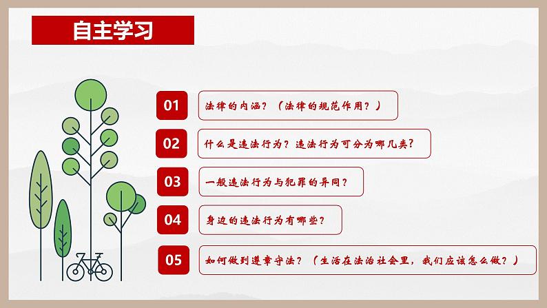 5.1 法不可违   同步课件-2024-2025学年统编版道德与法治八年级上册第5页