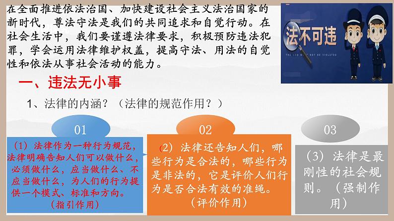 5.1 法不可违   同步课件-2024-2025学年统编版道德与法治八年级上册第8页