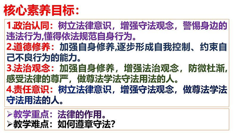 5.1法不可违 同步 课件-2024-2025学年统编版道德与法治八年级上册第3页