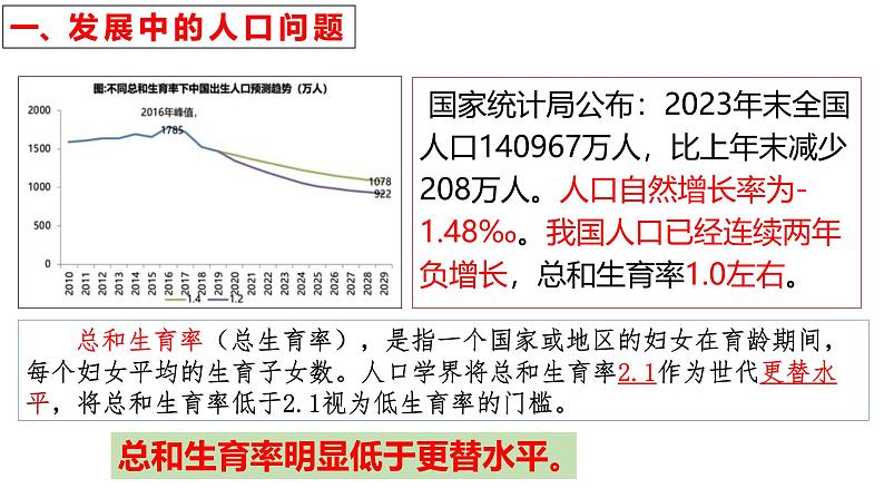 6.1正视发展挑战同步课件-2024-2025学年统编版道德与法治九年级上册第8页