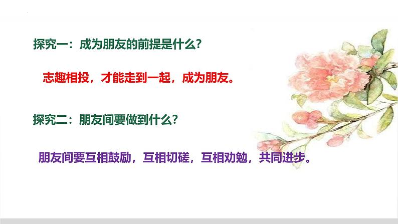 6.2 交友的智慧 （课件）2024-2025学年七年级道德与法治上册（统编版第4页