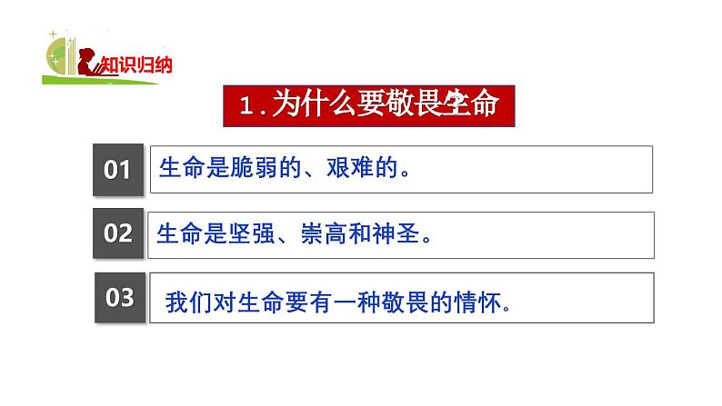 《道德与法治》七年级上册8.2敬畏生命 教学课件第4页