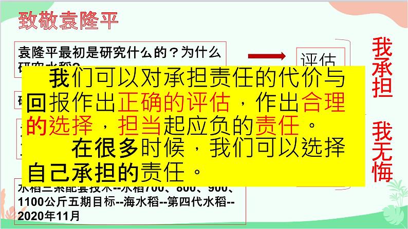 人教版道德与法治八年级上册6.2做负责人的人课件第8页