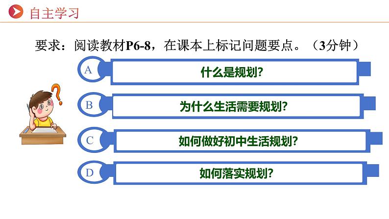 1.2 规划初中生活 同步课件-2024-2025学年统编版道德与法治七年级上册第3页