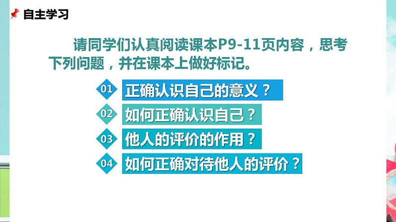 2.1 认识自己同步课件-2024-2025学年统编版道德与法治七年级上册04