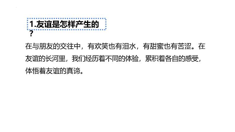 6.1 友谊的真谛  同步课件-2024-2025学年统编版道德与法治七年级上册第4页