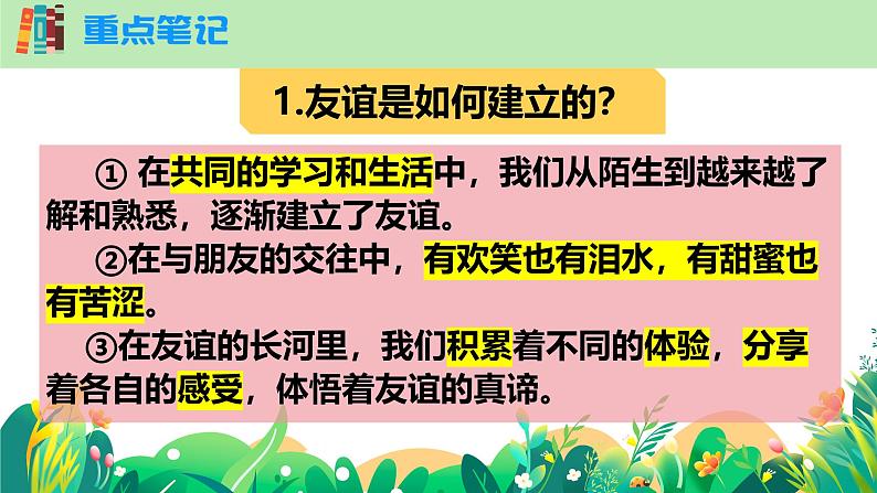 6.1 友谊的真谛 课件-2024-2025学年统编版道德与法治 七年级上册第6页