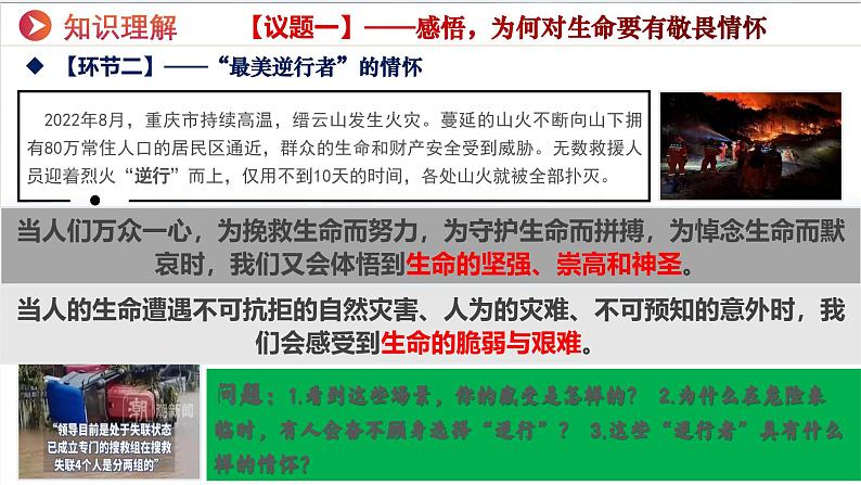 8.2敬畏生命 （课件）-2024-2025学年统编版道德与法治七年级上册第8页