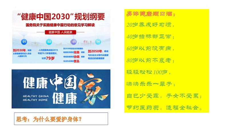 10.1 爱护身体  （课件）-2024-2025学年统编版道德与法治七年级上册05