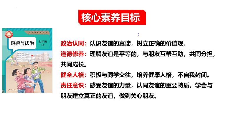 6.1 友谊的真谛同步课件-2024-2025学年统编版道德与法治七年级上册第3页