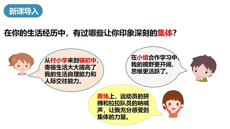 7.1 集体生活成就我  课件-2024-2025学年统编版道德与法治七年级上册第3页