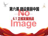 部編人教版道德與法治初中九年級上冊 6.1《正視發(fā)展挑戰(zhàn)》教學課件