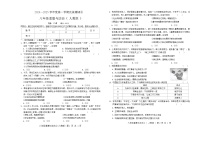 河北省邢台市第七中学2024-2025学年八年级上学期10月期中道德与法治试题