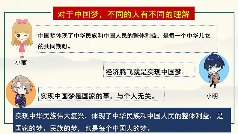 8.1 我们的梦想   同步课件-2024-2025学年统编版道德与法治九年级上册第8页