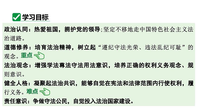 最新人教部编版九上道法第二单元4.2凝聚法治共识(教学课件)第3页