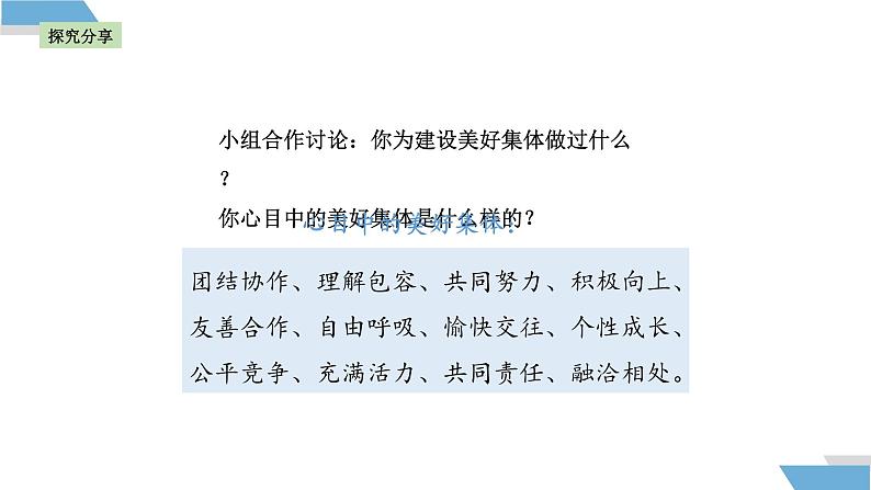 7.2共建美好集体 课件 （内嵌视频）----2024-2025学年七年级道德与法治上册( 统编版2024)第6页