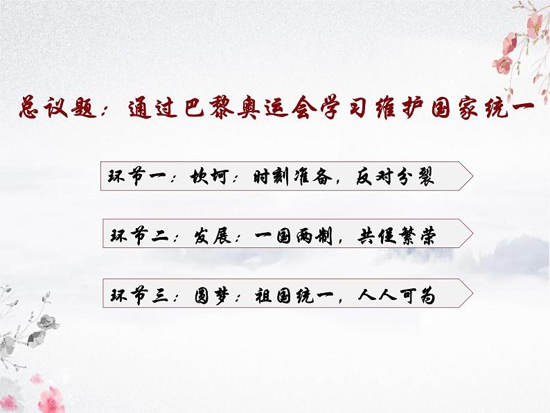 部编人教版初中道德与法治九年级上册 7.2维护祖国统一  课件第5页