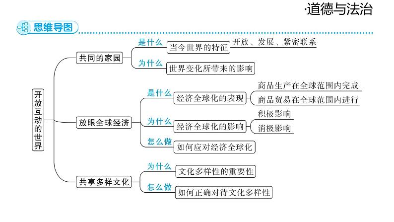 2024-2025学年道德与法治部编版九年级下册1.1  开放互动的世界 课件第5页