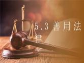 5.3 善用法律 2024-2025学年部编版道德与法治八年级上册课件