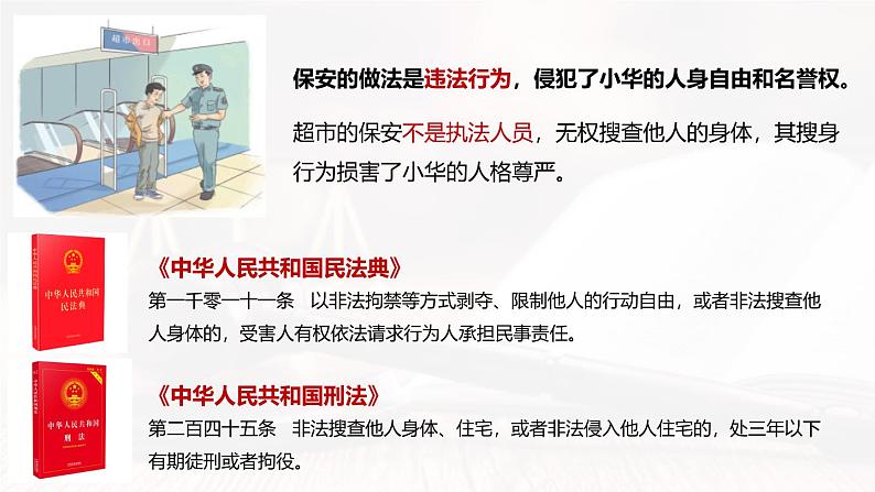 5.3 善用法律 2024-2025学年部编版道德与法治八年级上册课件第6页