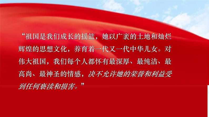 8.1 国家好 大家才会好 2024-2025学年部编版道德与法治八年级上册课件06