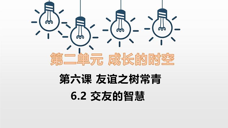 部编人教版初中道德与法治6.2《交友的智慧》教学课件第2页