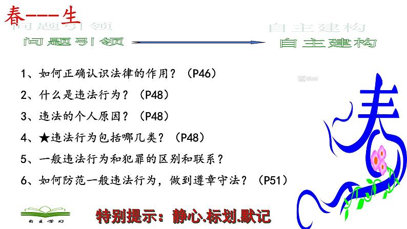 5.1 法不可违 2024-2025学年部编版道德与法治八年级上册课件第3页