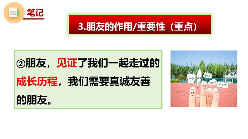 6.1 友谊的真谛2024-2025学年部编版道德与法治七年级上册课件第6页