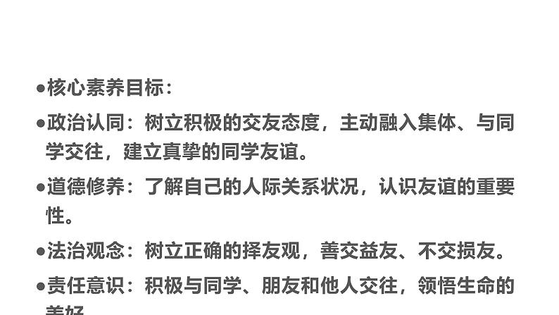 6.1 友谊的真谛 2024-2025学年部编版道德与法治七年级上册课件第2页