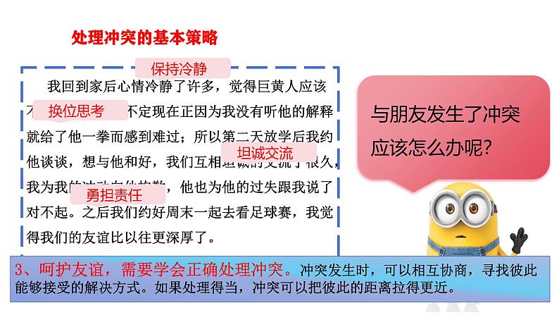 6.2 交友的智慧 2024-2025学年部编版道德与法治七年级上册课件第7页