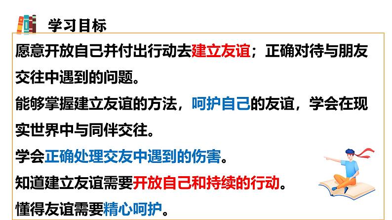 6.2 交友的智慧 2024-2025学年部编版道德与法治七年级上册课件第2页