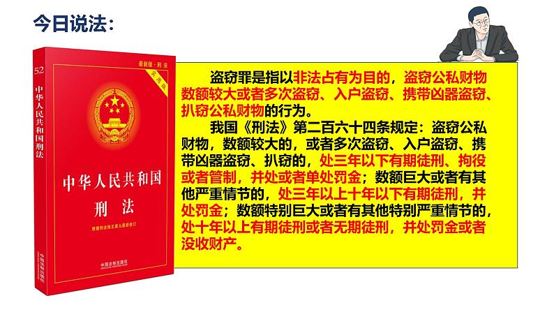 5.2 预防犯罪2024-2025学年部编版道德与法治八年级上册课件第6页