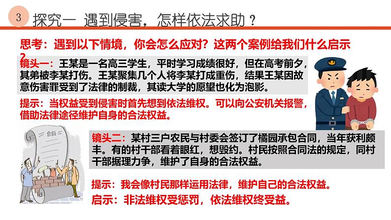 5.3 善用法律2024-2025学年部编版道德与法治八年级上册课件第3页