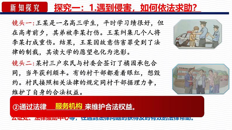 5.3 善用法律2024-2025学年部编版道德与法治八年级上册课件第6页