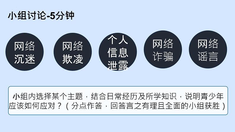 2.2合理利用网络 （同步课件） -2024-2025学年统编版道德与法治八年级上册第5页