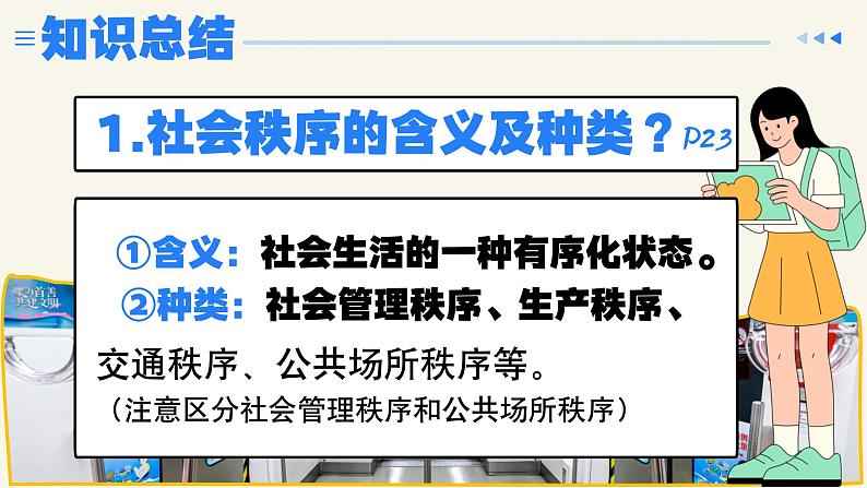 3.1维护秩序 （课件） -2024-2025学年统编版道德与法治 八年级 上册第7页