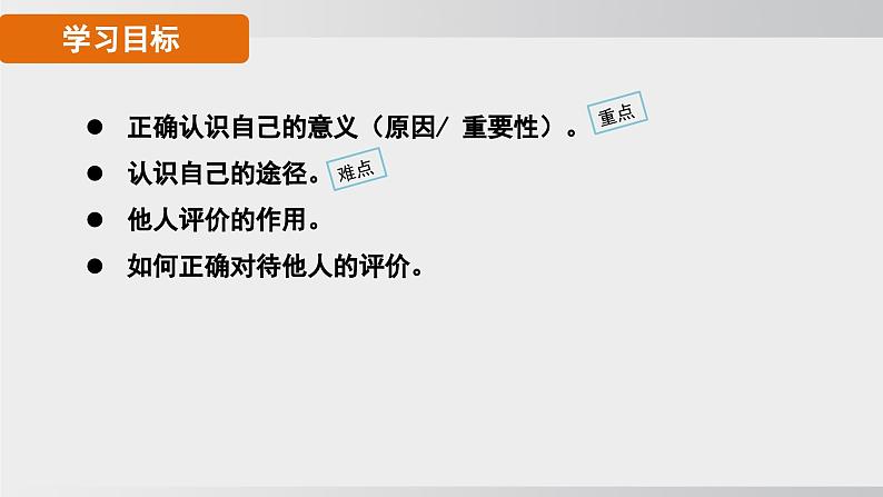 【核心素养目标】2.1 认识自己课件2024-2025学年部编版七年级道德与法治上册课件第8页